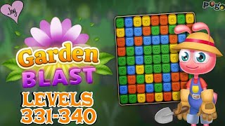 Pogo Games Garden Blast  Levels 331340 [upl. by Sagerman]