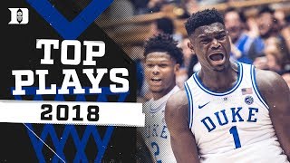 Duke Basketball Top 10 Plays of 2018 [upl. by Gerik]