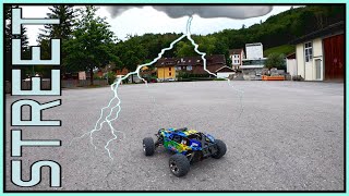 With StreetTires ON STREETS AND GRAVEL  Reely STAGGER Brushless 110 [upl. by Attenev417]