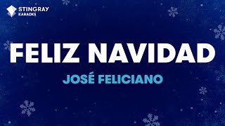 Feliz Navidad Jose Feliciano Karaoke with Lyrics [upl. by Sclater]