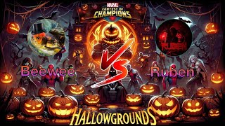 Hallowgrounds Round 2 vs Ruben [upl. by Tessa]