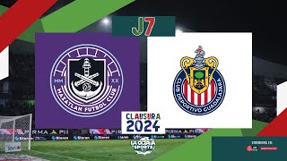 EN VIVO  MAZATLÁN VS CHIVAS  JORNADA 7  LIGA MX  LA OCTAVA SPORTS [upl. by Kamerman]