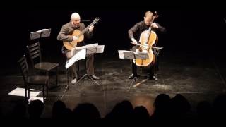 Standchen by Schubert Arrangement Cello amp Guitar Beijing 2016 [upl. by Starling]