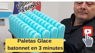 Glace batonnet bleu paletas popsicle en 3 minutes [upl. by Eenert]