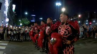 CAPORALES ENTRADA FOLKLORICA AV DE MAYO 2024 [upl. by Melac]