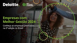 As melhores práticas de gestão corporativa em 2024 – Empresas premiadas [upl. by Yrannav]