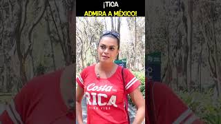 ¡Tica Agradece a México 💪🏽😌🇨🇷🇲🇽 shorts youtubeshorts extranjerosenmexico [upl. by Nolasba]