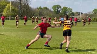 Rugby Harlow beat Cockermouth 2712 to reach Papa Johns Final [upl. by Icrad]