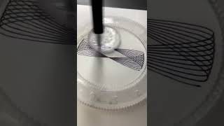 Geometric patterns spirographasmr spirograph geometricpatterns satisfying spiroart asmr [upl. by Clough92]