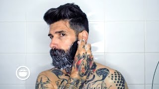 Taking Care of Your Face and Beard  Carlos Costa [upl. by Dilks]