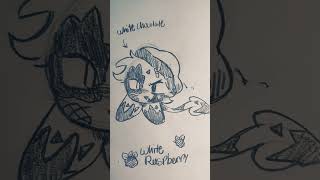 The mirror aus White Raspberry and My Cherry blood pie art traditionalartist drawing kirbyart [upl. by Erodeht307]