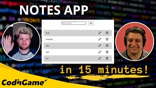 Coding Interview Practice  Notes App in React [upl. by Yelbmik73]