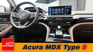 2025 Acura MDX Type S midsize Luxury SUV review [upl. by Maffei]