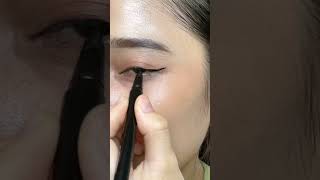 Tutor Eyeliner Buat Ngonser makeup beauty musicflower [upl. by Enelia]