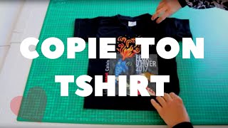 Tuto couture facile  un Tshirt sans patron adulte et enfant [upl. by Windsor]