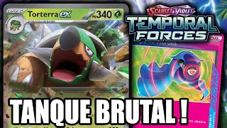 TORTERRA ex Es un TANQUE INCREIBLE 440 de VIDA TEMPORAL FORCES POKEMON TCG LIVE [upl. by Oeak]