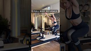 ✨FullBody Reformer Flow ufitupilates reformerpilates pilates pilatesinstructor [upl. by Fisuoy463]