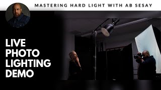 Mastering Hard Light with Ab Sesay  Adorama Event Space Live Photography Demo [upl. by Crystie]