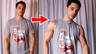 Como Hacer tu Camiseta Sin Mangas FORMA CORRECTA  DIY TankTop [upl. by Giles]