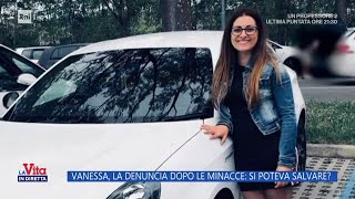 Vanessa la denuncia dopo le minacce si poteva salvare  La vita in diretta 21122023 [upl. by Pennebaker]