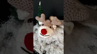 Les pantoufles du Père Noël au crochet [upl. by Sadick]