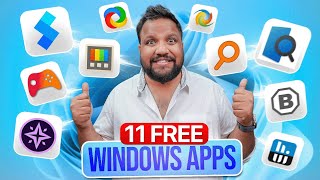 11 Free Windows 11 Apps You Must Try in 2024 [upl. by Asila]