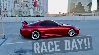 Supras in Vegas Day 1 Track Day [upl. by Louth]