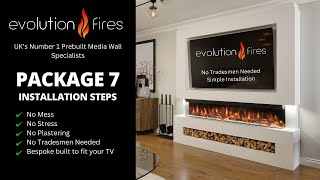 Evolution Fires Package 7 PreBuilt Media Wall Installation Video [upl. by Hogen]