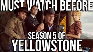 YELLOWSTONE Season 14 Recap  Everything You Need To Know Before Season 5  Series Explained [upl. by Valida]