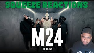 M24  SZN Freestyle S1E1  Drill SZN Squeeze Reactions [upl. by Ladd135]