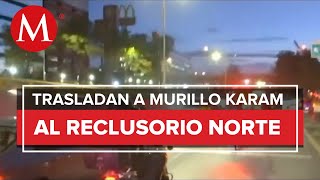 Jesús Murillo Karam llega a reclusorio Norte de CdMx para audiencia inicial [upl. by Notlehs]