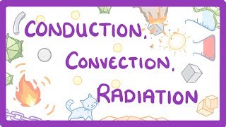 GCSE Physics  Conduction Convection and Radiation 5 [upl. by Annayek804]