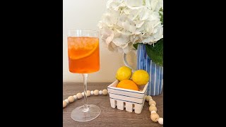 Aperol Spritz  Simple Cocktail Recipe shorts aperolspritz cocktail [upl. by Assej]