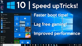 How to Speed Up Your Windows 10 Performance best settings [upl. by Marylin]