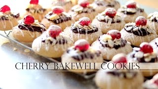 Cherry bakewell cookies [upl. by Demahom682]