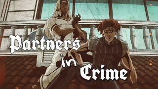 JJBA AMV  quotPartners In Crimequot  Squalo and Tiziano [upl. by Ytsirhc]