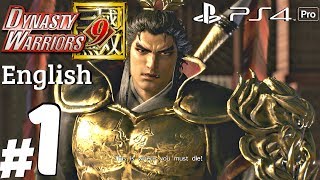 Dynasty Warriors 9  Gameplay Walkthrough Part 1  Lu Bu Story PS4 Pro [upl. by Eenafit463]