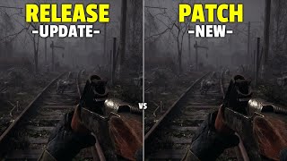 STALKER 2 Heart of Chornobyl  Release Patch vs Patch 101  Comparison Test [upl. by Rodney921]