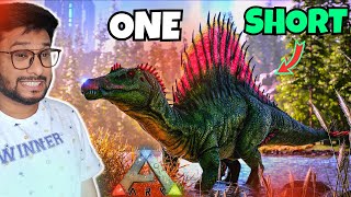 FINALLY I TAME ONE SHORT quotKILLERquot😱  SPINO IN ARK SURVIVAL 33 [upl. by Phia]