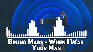 Bruno Mars  When I Was Your Man [upl. by Ahkihs]