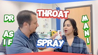 THROAT SPRAY  ENDOSCOPY  what to expect with spray  GASTROSCOPY  Nurse  Mani  Dr Asif Yasin [upl. by Yelah]