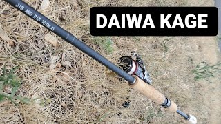 Fishing With The DAIWA KAGE ML Spinning Rod [upl. by Eniretak]