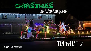 ❄️Top Christmas Displays in Kingsgate Washington❄️ 🎄4K Res XMAS🎄 2020 [upl. by Dwayne]