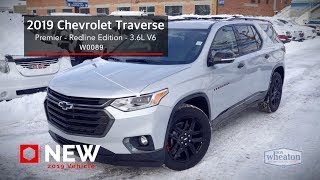 2019 Chevrolet Traverse PREMIER REDLINE EDITION  W0089  Walkaround [upl. by Eardnoed]