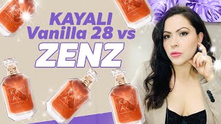 KAYALI VANILLA 28 VS ZENZ ✨🙌🏻❤️ kayali perfumeszenz vanilla 28 perfumesarabes [upl. by Krispin262]