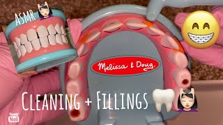 Dental ASMR Fillings  Teeth Cleaning [upl. by Mauretta927]