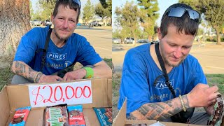 Millionaire blessed homeless Jesus believer with 20000 and made us cry [upl. by Nahs]