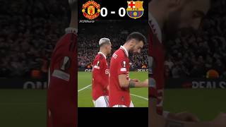 Manchester United Epic Comeback VS Barcelona UEL 2023  football shorts highlights [upl. by Killy]