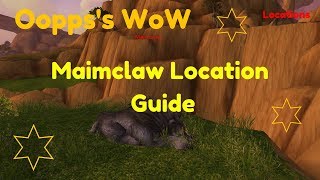 WoW  Maimclaw Location [upl. by Nannoc]