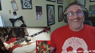 Ningen Isu Mugen no Juunin Butouhen Bass Cover Reaction [upl. by Ynatsyd]